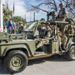 Vehículos del Ejército Mamba MK7 listos para el patrullaje