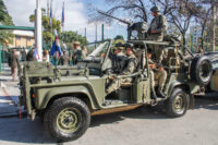 Vehículos del Ejército Mamba MK7 listos para el patrullaje