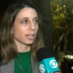 Prosecutor Irene Penza giving statements about the accusation in Saint Lucia.