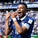 Kylian Mbappé celebrando uno de sus goles frente a Senegal en el Mundial 2026.