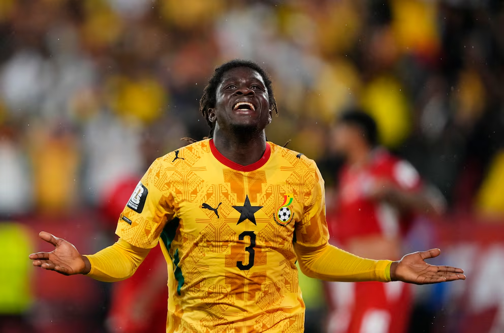 Orlando Mosquera, portero de Panamá, durante el partido ante Ghana