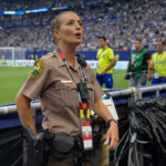 Silvia Nadal, guardia de seguridad uruguaya emocionada en el Mundial 2026